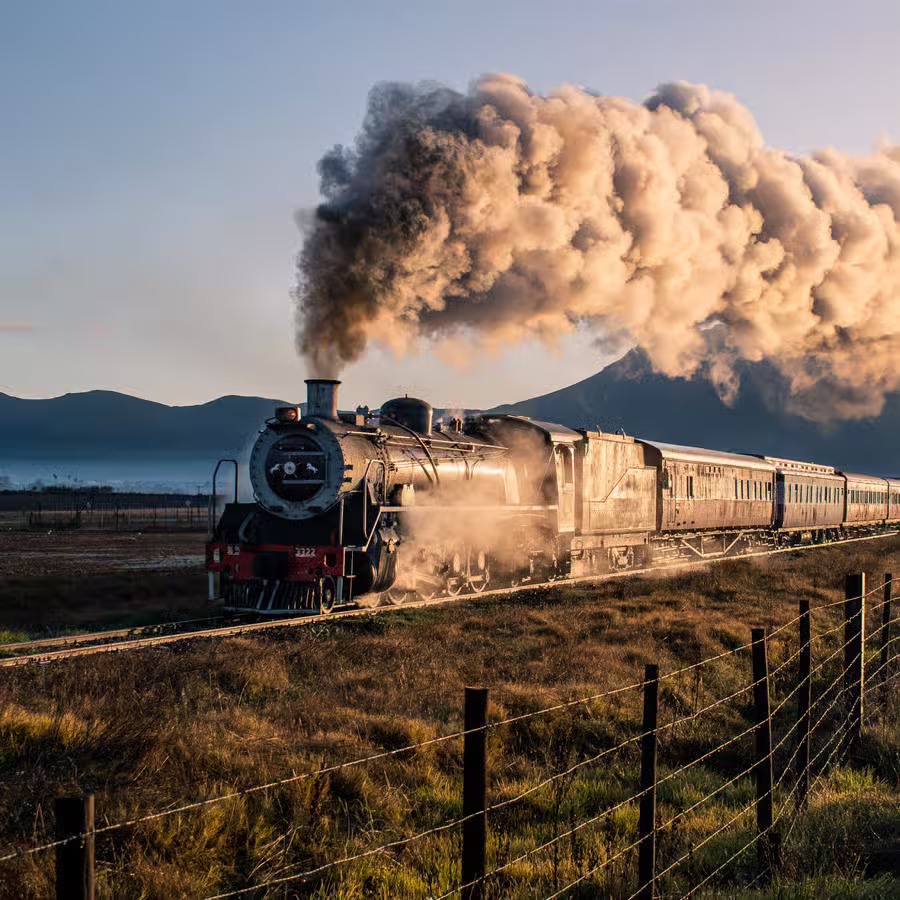 Elgin Train Passing At Your Doorstep